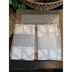 Barbara Barry Sanctuary Scroll Patina Set Of 2 Standard Queen Pillow Shams